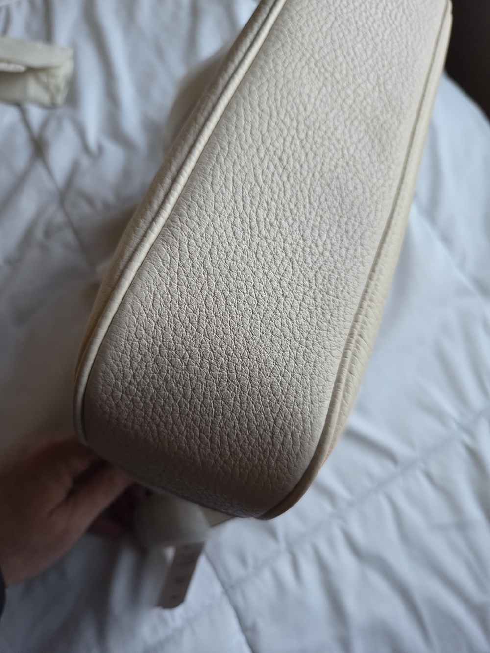 NWT!!! Coach Ellie Crossbody Pebble Leather File Bag (Chalk) - 2023 - Picture 12 of 15